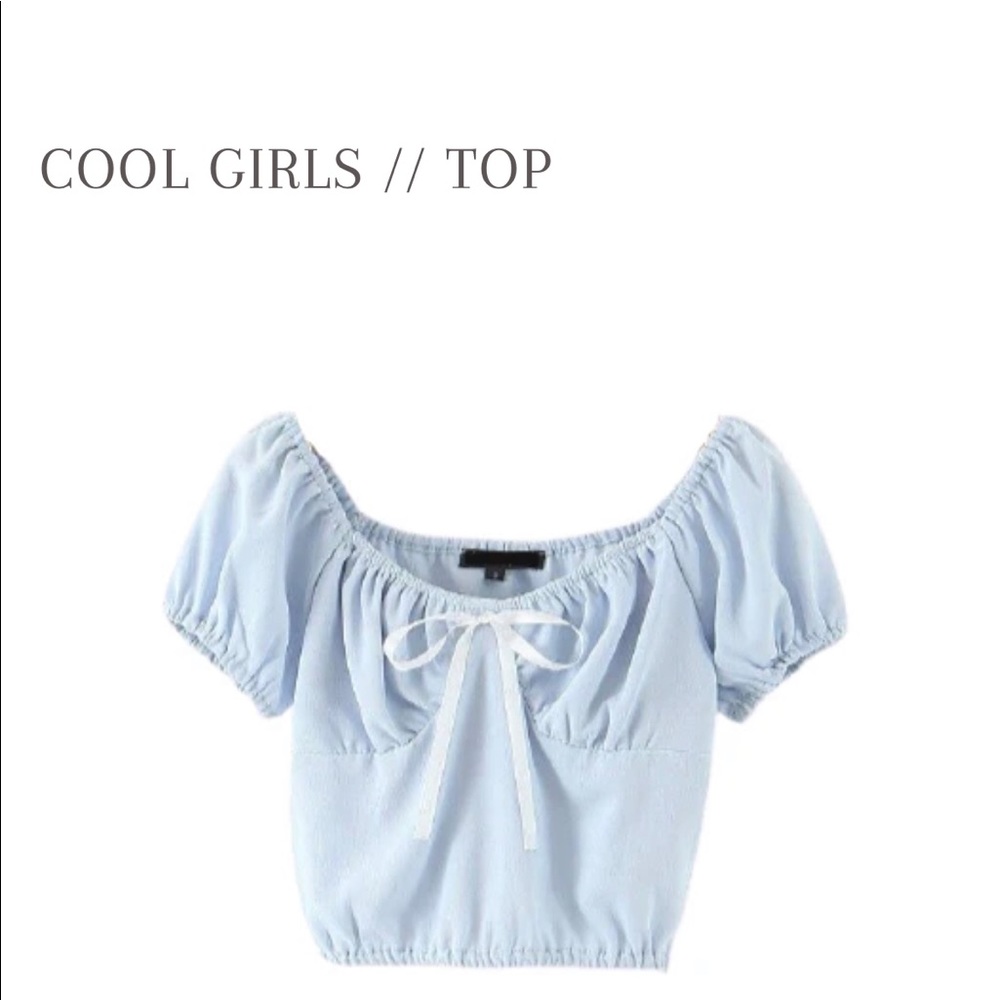 Strangers & Lovers ‘cool girl’ crop top